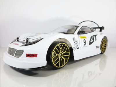 รถสปอร์ตดริฟท์ บังคับวิทยุ  มีเทอร์โบ เล่นดริฟท์สนุกมาก ตัวรถสวยงามสามารถตั้งโชว์ได้ สเกล 1:10 – SL-Toys-SL018_สีขาว