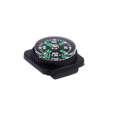 ：“{—— 4Pcs/Lot Belt Buckle Mini Compass Portable For Outdoor Camping Hiking Travel Emergency Survival Navigation Tool
