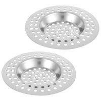 2PCS Sink Filter Mesh Strainer Floor Drain Cover Shower Hair Catcher Stopper ！