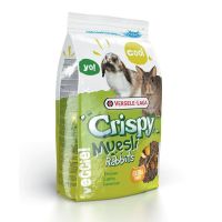 Crispy Muesli Rabbits อาหารกระต่ายทุกสายพันธุ์ มี 2 ขนาด 400 กรัม และ 1 กิโลกรัม อาหารกระต่าย