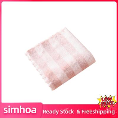 Simhoa ผ้าเช็ดทำความสะอาดทรงสี่เหลี่ยมผ้าทำความสะอาดครัวเรือนสำหรับบ้านจานในห้องครัวใช้ซ้ำได้