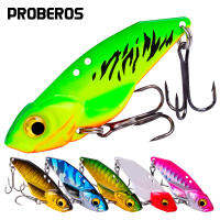 PROBEROS เหยื่อตกปลา VIB Crankbaits 1ชิ้นเหยื่อสปูน5-7-10-15g ชิ้นแบบโยกได้สินค้าตกปลาเหยื่อสปินเนอร์แบบจิ๊กหมุนเหยื่อตกปลาเบสสปินเนอร์ DW466