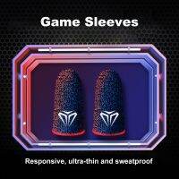 10pcs Mobile Game Fingertip Gloves for Gamer Sweatproof Anti-slip Touch Screen Finger Sleeve Breathable Gaming Fingertip Cover