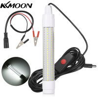 KKmoon โคมไฟตกปลาใต้น้ำ LED 144ดวงโคมไฟหาปลาใต้น้ำเหยื่อตกปลากลางคืนไฟล่อปลาดึงดูดแสง