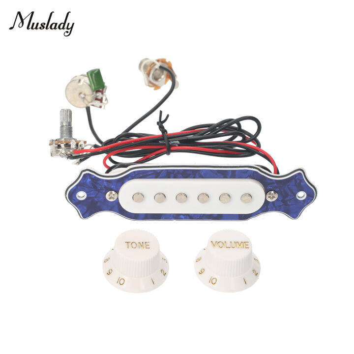 Muslady Electric Guitar Pickup ReadytoInstall Guitar Pickup Set with