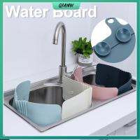 QIANW Gadgets ครัว ป้องกัน ซักผ้ากระเซ็น Sink Splash Guard ตัวดูด อ่างล้างจาน แผ่นกั้นน้ำ