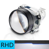 2.5 Inch Universal Bi Xenon HID for GTl H4 H7 Motorcycle Car Headlight Projector len Upgrade Angel eyes Projector lens DRL