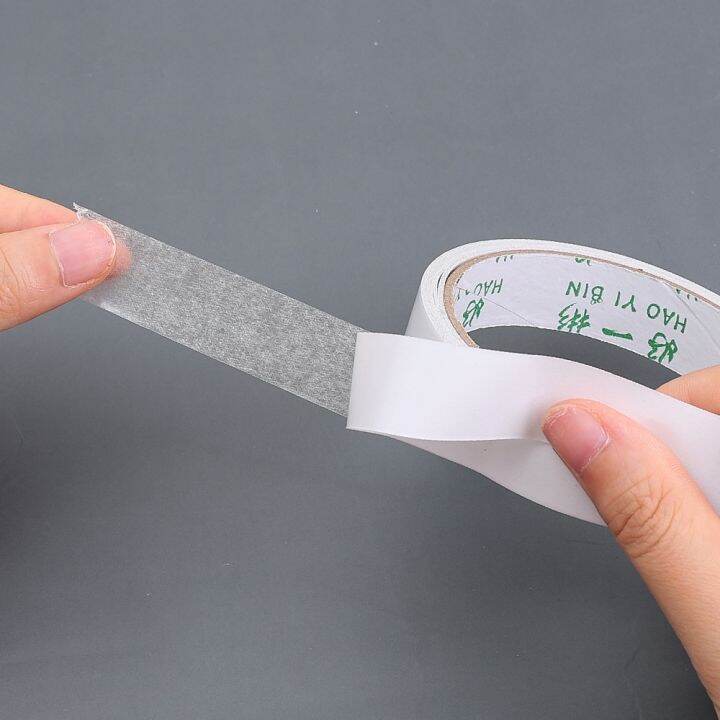 8m-double-sided-tape-self-adhesive-white-super-strong-glue-paper-made-tapes-for-mounting-fixing-pad-sticky-paper-office-supplies