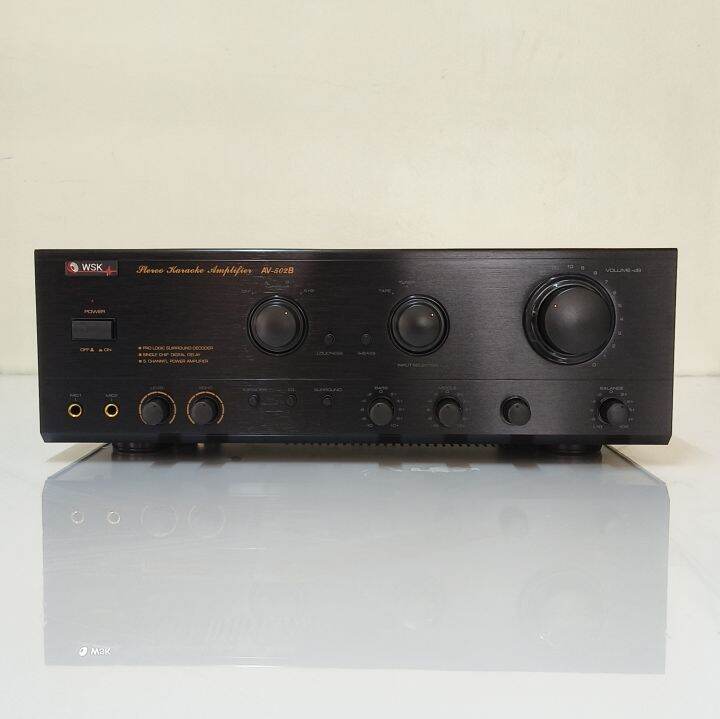 WSK AV502B Stereo Karaoke Amplifier Lazada PH
