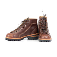 StepPro รองเท้าหนังแท้ หนังออยล์ บูทหุ้มข้อ Boots Code 934