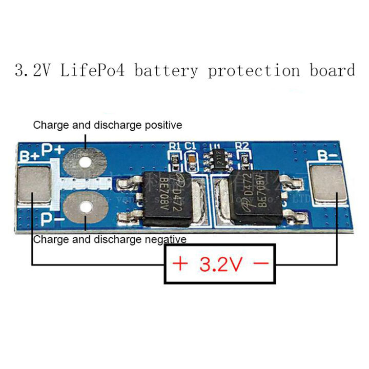 1s-12a-3-2v-lifepo4-bms-pcmแบตเตอรี่แผ่นป้องกันover-dischargeและovercharge