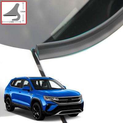 For Volkswagen Taos 2021 2022 DIY Car Seal Strip Windshied Spoiler Filler Protect Edge Weatherstrip Strip Sticker Accessories