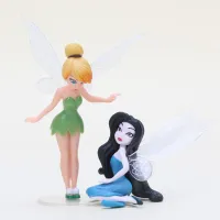 6pcslot 4-11cm Tinkerbell Fairy Action Figures Toy