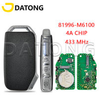 Datong World รถรีโมทคอนลสำหรับ Kia Sportage K5 Forte หลังจาก2017 Q2000 81996-M6100 4A 433MHz Auto Smart Promixity Card