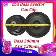 2 CỦ LOA BASS AVECTOR LOA BASS 20CM TỪ KÉP HÁT KARAOKE CỰC CHẤT