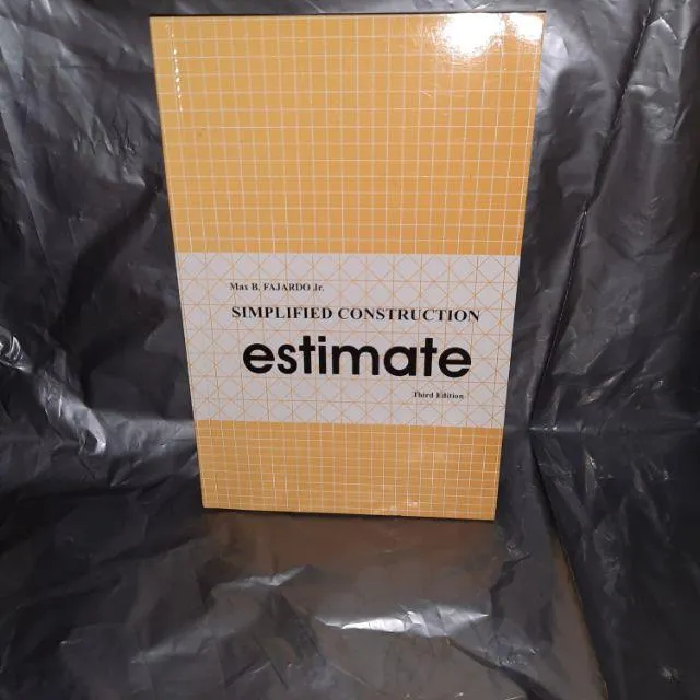 SIMPLIFIED CONSTRUCTION ESTIMATE BY MAX FAJARDO Lazada PH