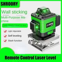 4D Professional Laser Levels 16 Line Battery 360 Horizontal Vertical Cross Light Laser Level Self-Leveling Measure Laser Beam