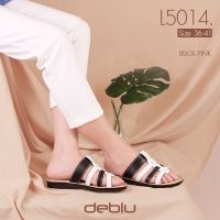 L5014 รองเท้าแตะ หญิง แบบสวม แบบหนีบ deblu เดอบลู นุ่มนิ่ม เพื่อสุขภาพ น้ำหนักเบา ของแท้ 100% ประเทศไทย Thailand