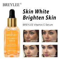 BREYLEE Vitamin C Whitening Serum เซรั่มผิวกระจ่างใส Face Skin Care จุดด่างดำ 100% ธรรมชาติส่วนผสม Anti-Aging เซรั่ม 17 ml.