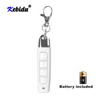 ☂◑ Kebidu 433MHz Cloning Remote Control Switch Electric Copy Controller Mini Wireless Transmitter Switch 4 Buttons Key Fob For Gate