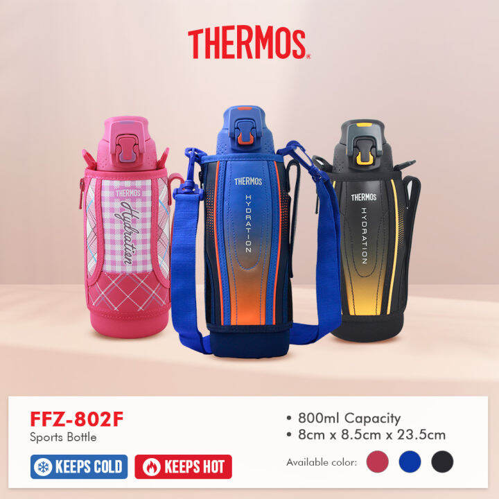 Thermos Water Bottle FFZ802F Blue Gradation Sports Bottle 800ml
