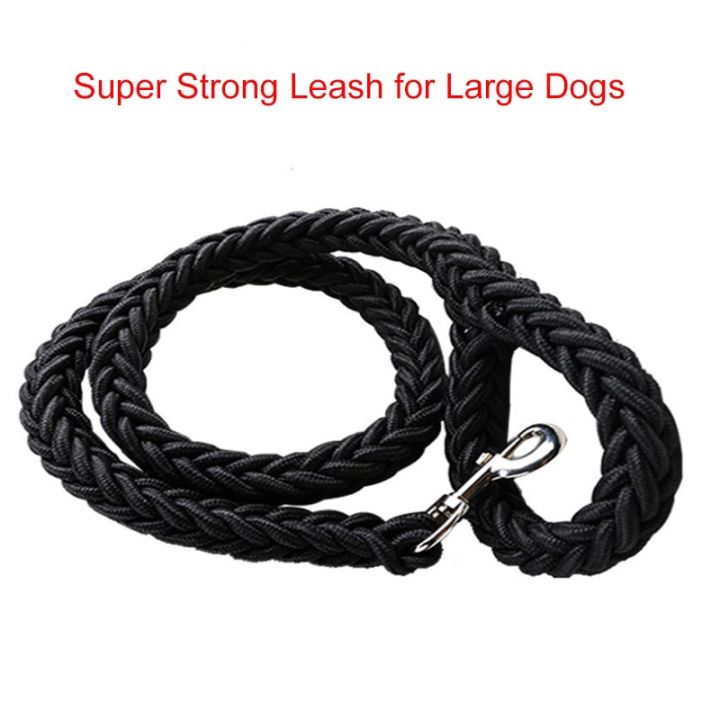 nylon-dog-harness-leash-for-medium-large-dogs-leads-pet-training-running-walking-safety-mountain-climb-dog-leashes-ropes-supply
