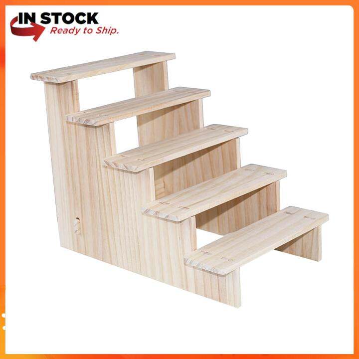 Ulight Wood Display Stand Showcase Fixtures Wood Display Riser Stand