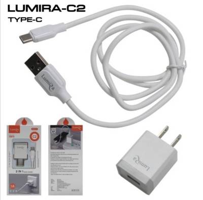 ชุดชาร์จมือถือLUMIRA C2 iPhone,iPad,Type-c,Micro usb