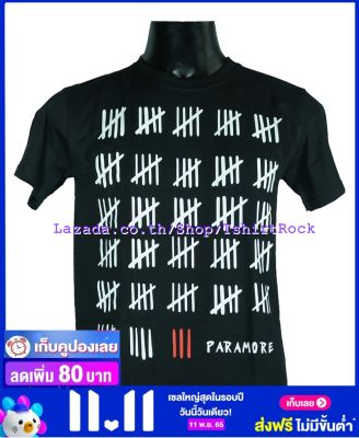 เสื้อวง PARAMORE เสื้อยืดวงดนตรีร็อค เมทัล เสื้อร็อค พาร์อะมอร์ PRM1550 ส่งจากไทย