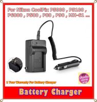 Battery Charger Camera For Nikon CoolPix P5000 , P5100 , P6000 , P500 , P80 , P90 , MH-61 ... ที่ชาร์จแบตเตอรี่สำหรับกล้อง Nikon รหัส EN-EL5