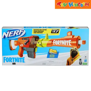 Demonstrating The Nerf Fortnite Heavy Sniper Rifle 