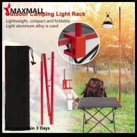 ?Quick Arrival?Portable Foldable Lantern Stand Outdoor Camping Lamp Light Fixing Holder Hanger?Arrive 1-3 Days?