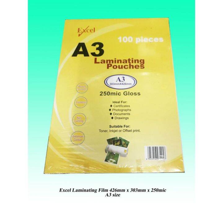 EXCEL Laminating Film 2 (250 microns)R7v Lazada PH