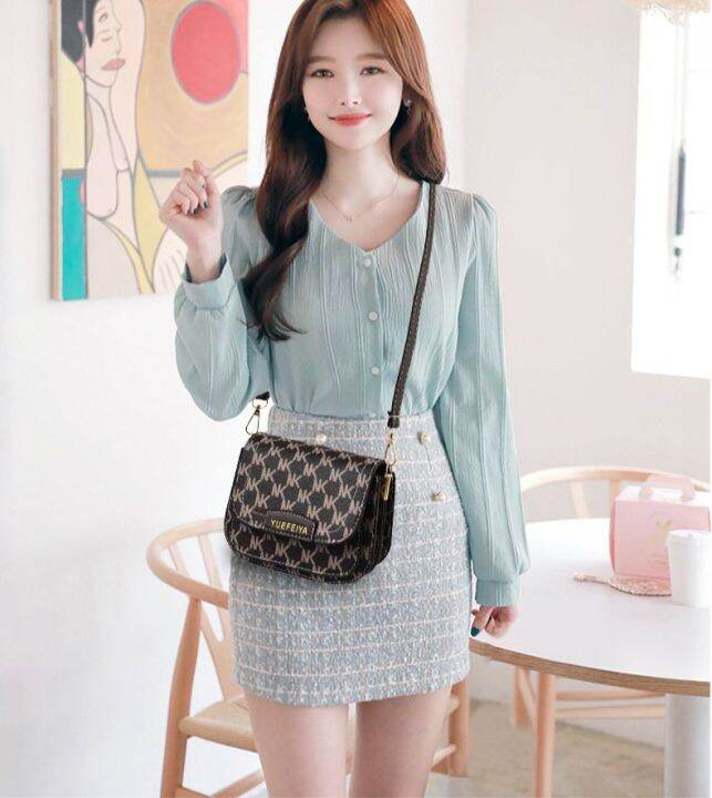 verashop-ใหม่-กระเป๋าสะพาย-หนัง-pu-แถมฟรี-พวงกุญแจ