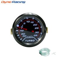 2 52mm Turbo Boost Gauge PSI Smoke Dial White Light Interior Dash Gauge Car Meter YC100956