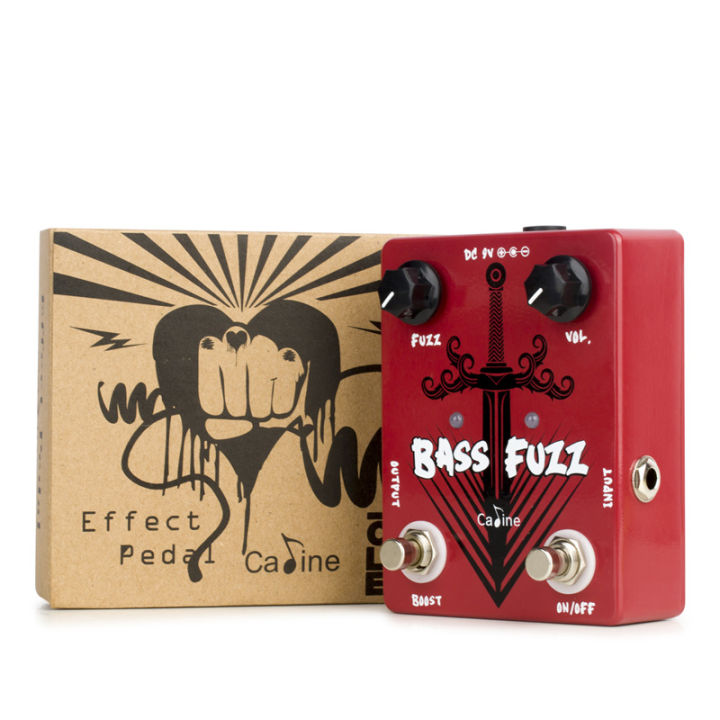 พร้อมส่ง-caline-cp-82-bass-fuzz-effect-pedal-ทรูบายพาส