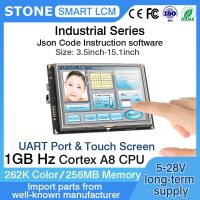 7.0นิ้ว HMI ฝังโมดูล LCD อัจฉริยะที่ตั้งโปรแกรมได้จอแสดงผล TFT พร้อมการออกแบบซอฟต์แวร์ GUI อันทรงพลัง