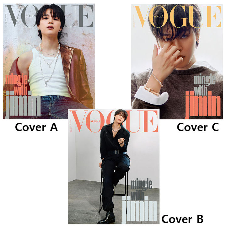 Jimin - VOGUE Korea Magazine [mingle with jimin] Cover Jimin (Apr 2023)