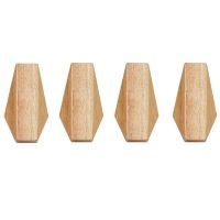 Japanese Style Simple Modern Solid Wood Hook Wall Hanging Decoration Household Towel Key Hook Fitting Room Coat Hooks