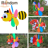 PCWFKEF ขายใหม่3D Large Animal Bee Windmill WIND SPINNER whirligig YARD Garden Decor