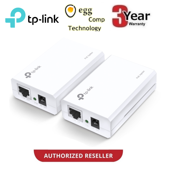 Tp Link Tl Poe Power Over Ethernet Poe Adapter Kit Lazada