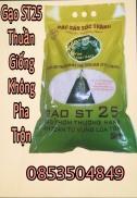 Combo 2 Túi Gạo ST25 đặc sản Sóc Trăng- Gạo mới thơm, dẻo, rất ngon