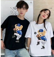 เสื้อยืดแขนสั้นพร้อมส่ง 10สี ลายการ์ตูน ขายดีตามเทรนต์ ลายน่ารัก สีสันสดใส่น่ารัก ใส่ได้ทั้งหญิงและชาย (S-3XL) ***ปลีก-ส่ง*** BK-492