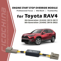 สำหรับโตโยต้า RAV4 XA40 XA50รถอัตโนมัติหยุดเริ่มต้นเครื่องยนต์ระบบชุดหยุดเริ่มต้นเครื่องยนต์กำจัดปิดการใช้งานสวิทช์สำหรับ RAV4