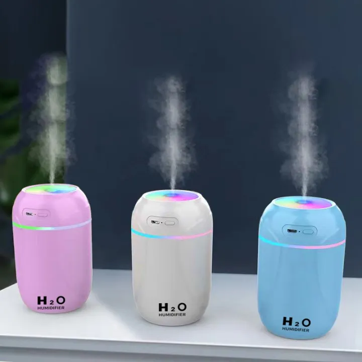 Ultrasonic Turning Color Cup Humidifier Usb Diffuser For Aroma In Home 