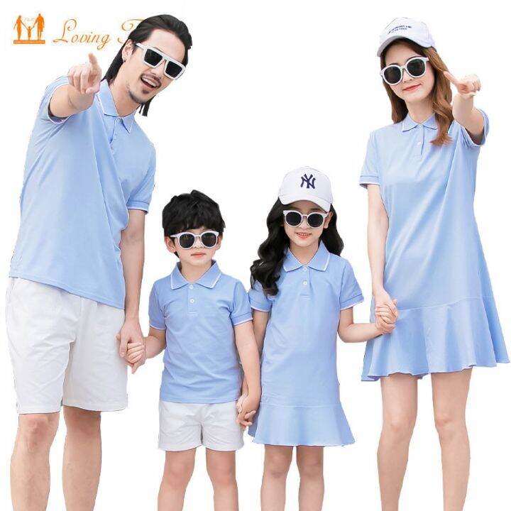 cc-matching-clothing-mother-daughter-dresses-men-boy-father-son-t-shirts-short-pants