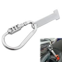 ♂ Helmet Security Lock T-bar 3-Digit Combination For Harley Honda Kawasaki Yamaha Indian Vespa Dirt Bike Motorcycle Accessories