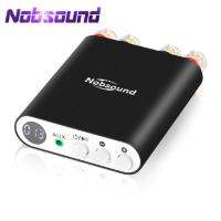 Nobsound TA-21บลูทูธขนาดเล็ก5.0 DSP TPA3221ตัวรับเสียงสเตอริโอเครื่องขยายเสียงดิจิตอลเพาเวอร์แอมป์รวม100W + 100W