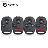 KEYYOU For HONDA Accord CRV Pilot Civic 2003 2007 2008 2009 2010 2011 2012 2013 Replacement Car Key Case Shell Cover