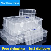 【hot】☈☋✻  Plastic Practical Adjustable Compartment Jewelry Earring Bead Screw Holder Display case strage box